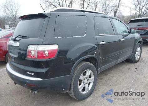 2009 GMC Acadia Sle-1 from USA, damaged, VIN 1GKEV13D49J192109